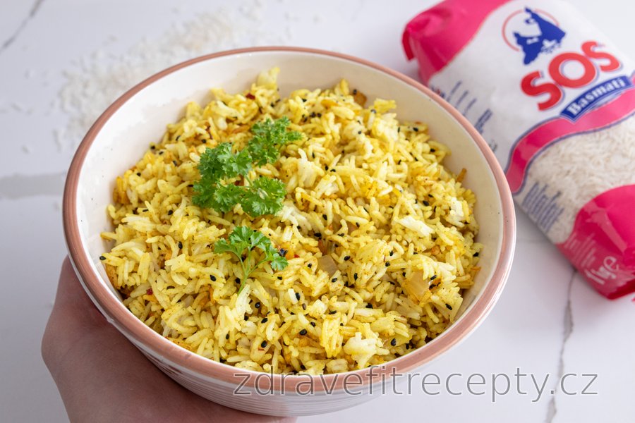 Tradiční indická rýže jako příloha