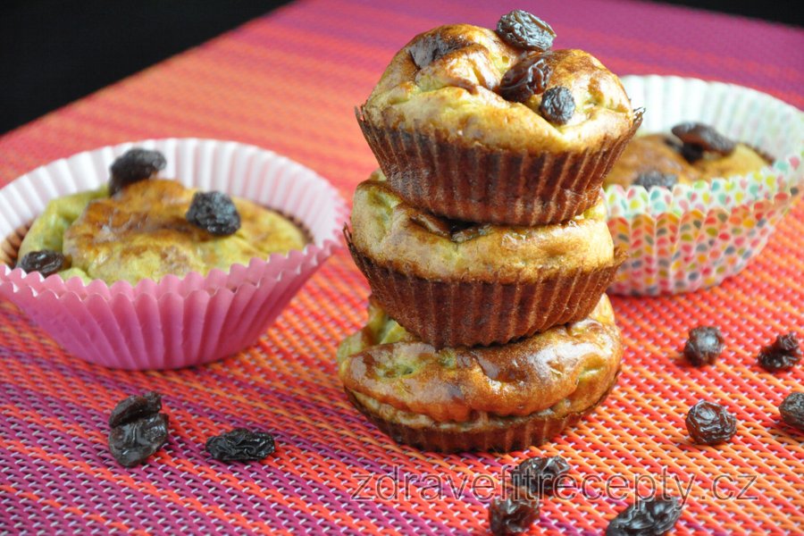 Jednoduché fitness banánové muffiny (bez mouky a cukru)