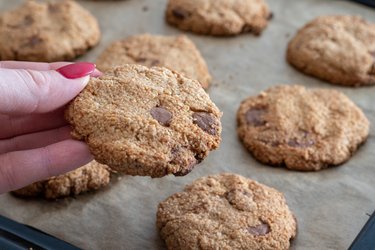 Cookies z mandlové mouky