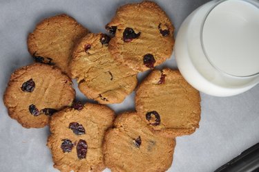 Nejlepší zdravé křupavé cizrnové cookies bez mouky