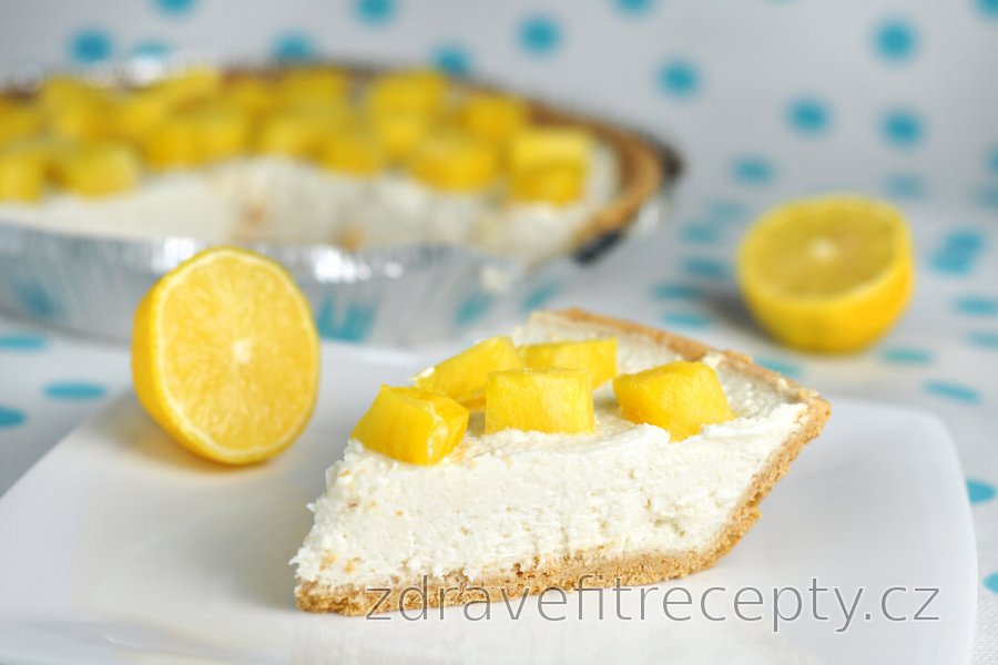 Výborný nepečený citronový cheesecake