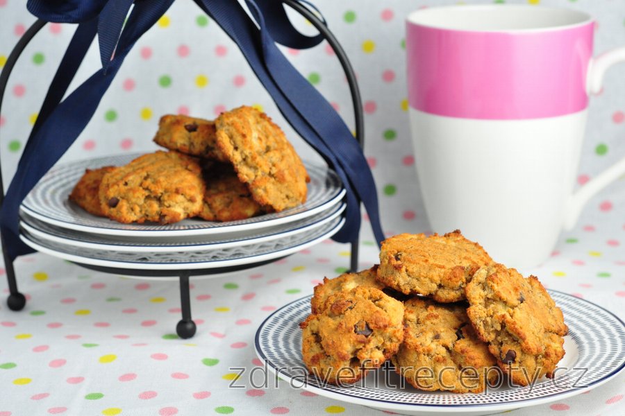 Banánové cookies z kokosové mouky - bez mouky a bez lepku
