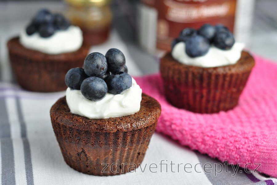 Kakaové muffiny z 5 ingrediencí