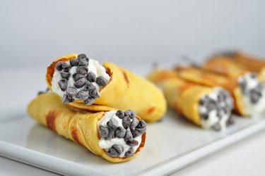 Proteinové cannoli lívance