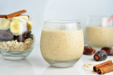 Banánovo-ovesné smoothie