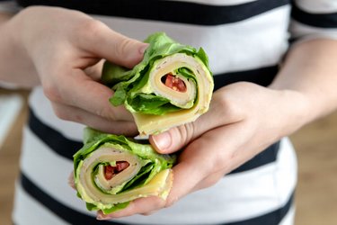 Salátový wrap - low carb