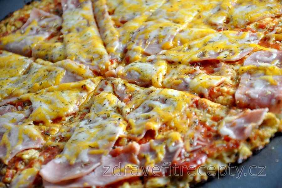 Zdravá květáková pizza