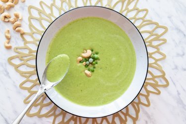 Krémová hrášková polévka