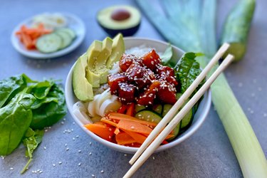 Lososové poke recept