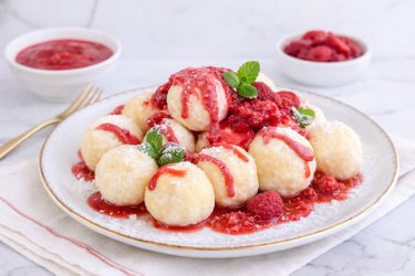 Jednoduché tvarohové kuličky ze 3 surovin