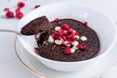 3minutový fit brownie (mug cake)