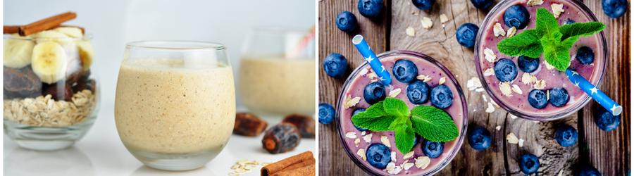 Fitness smoothie recepty a nápoje s vysokým obsahem bílkovin